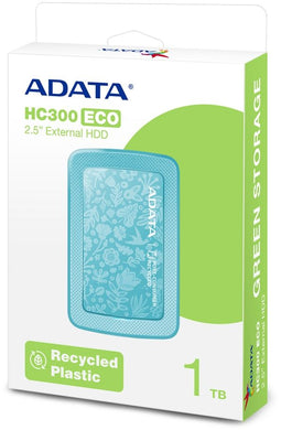 Adata HC300 Eco - Externe Hardeschijf 1TB - USB 3.2 - Groen