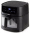 DOMO DO543FR - Airfryer XXL - 8L - 1800W - Kijkvenster - PFAS-vrij - Zwart