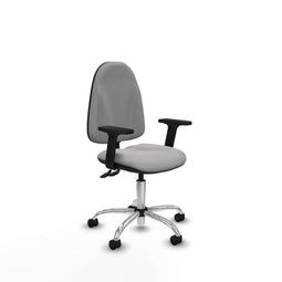 Piqueras y Crespo B2D05RN - Bureaustoel - Hoogteverstelbaar - Lichtgrijs