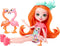 Enchantimals Sunshine Island En Een Minipoppetje Van De Flamingo-familie Roze