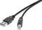 Renkforce RF-4463064 - USB-B Kabel - 30 cm - Zwart