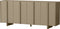 WOOOD Basu Dressoir - Grenen - Mud - 85x200x46