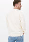 Anerkjendt Akallen Noos - Crewneck Trui - Biologisch katoen - Creme - Maat S