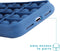 iMoshion Hoesje Geschikt voor iPhone 11 Hoesje Siliconen - iMoshion Pop It Fidget Toy - Pop It hoesje - Donkerblauw