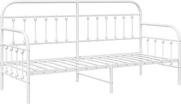 vidaXL - Ligbedframe - Wit - 80x200 - cm - Staal