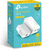 TP-Link TL-WPA4220 - Powerline adapter - AV600 - Wi-Fi kloon toets - (2 stuks)