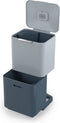 Joseph Joseph Totem 2.0 - Prullenbak - 60 l - 2 compartimenten - Oceaan