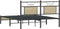 vidaXL - Bedframe - zonder - matras - hout - sonoma - eikenkleurig - 140x190 - cm