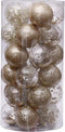 Deluxe Kerstballenset - 50 stuks - Ø 6 cm - Goud - Luxe Kerstdecoratie (50 stuks)