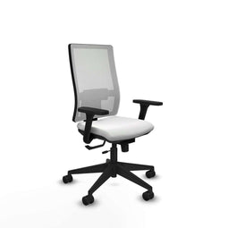 Piqueras y Crespo 3D066N0 - Bureaustoel - Verstelbare hoogte met armleuning - Wit