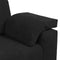 vidaXL - Loveseat - bank - 120 - cm - fluweel - zwart
