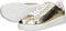 Guess Rockies8 - Lage Dames Sneakers - Rode details - Platinum