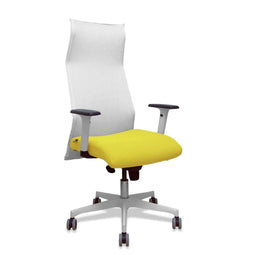 Bureaustoel Piqueras y Crespo 54BR65G Geel Wit
