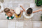 Petites Pommes Zwemring/Zwemband Oxford Green - 3-6 jaar (Anna)