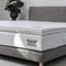 Tuur® Original Topper 90x200 - 100% Natuurlatex Matras Topper - 7 Ergonomische Comfortzones - Wit