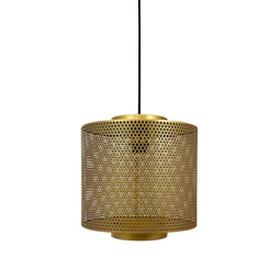 Pau - Hanglamp - Brass mesh - Ø30 cm x H35 cm