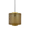 Pau - Hanglamp - Brass mesh - Ø30 cm x H35 cm