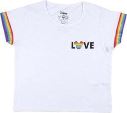 CAMISETA CORTA PUNTO SINGLE JERSEY DISNEY TROTS WHITE