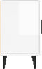 vidaXL - Tv-meubel - 150x30x50 - cm - bewerkt - hout - hoogglans - wit