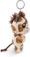 Nici Sleutelhanger Giraffe Halla 9 Cm Polyester Beige/bruin