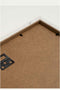 Schilderij Crochetts 33 x 43 x 2 cm Blauw Hond