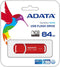 Adata UV150 - USB-stick 64GB - USB 3.2 - Rood
