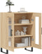 vidaXL - Dressoir - 69,5x34x90 - cm - bewerkt - hout - sonoma - eikenkleurig