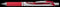 Pentel - Gelschrijver pentel bl77 energel m rood | 12 stuks
