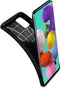 Spigen Rugged Armor - Back Cover - TPU - Samsung Galaxy A51 - Zwart