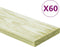 vidaXL - Terrasplanken - 60 - st - 7,2 - m² - 1 - m - geïmpregneerd - massief - grenenhout