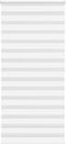 vidaXL - Zebra - rolgordijn - 115x200 - cm - stofbreedte - 110,9cm - polyester - wit