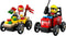 LEGO City Raceautopakket: pizzabestelwagen vs. brandweerauto - 60458