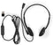 Nedis CHSTU110BK - On-ear USB-headset - Opvouwbare microfoon - Zwart