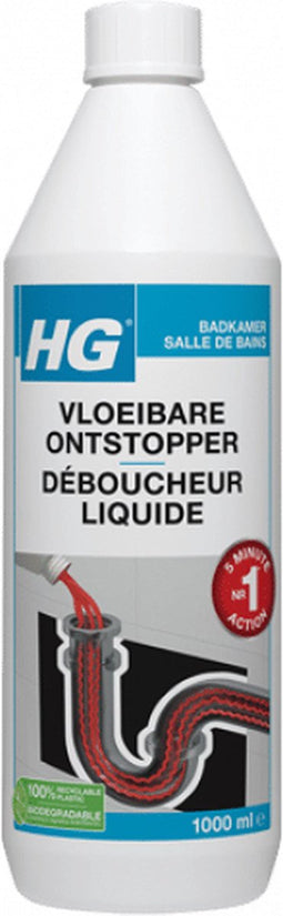 HG vloeibare ontstopper 1L 1L