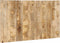 vidaXL - Hoofdbord - 140 - cm - massief - ruw - mangohout