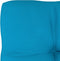 vidaXL - Palletkussen - 60x60x12 - cm - stof - blauw