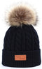 Kinder Winter Muts - Hoge Elasticiteit, Gebreid, Perfect voor Jongens & Meisjes