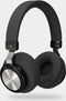 Ksix BXAUHBT01 - Draadloze Over-Ear Koptelefoon - Bluetooth 5.0 - Retro Zwart