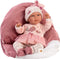 Llorens babypop Mimi met geluid en draagzak 42 cm