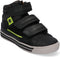 Braqeez Davey Day - Veterschoenen - Klittenbandsluiting - Zwart