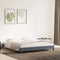 vidaXL - Bedframe - zonder - matras - 180x220 - cm - fluweel - donkergrijs