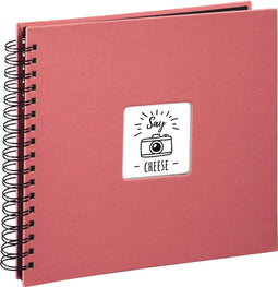 Hama Spiraalalbum "Fine Art", 28 x 24 cm, 50 zwarte pagina's, flamingo