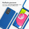 imoshion Hoesje Geschikt voor Samsung Galaxy A53 Hoesje Met Koord - imoshion Siliconen hoesje met koord - Blauw