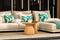 Dutch Decor JULIO - Outdoor Kussenhoes 45x45 cm - waterafstotend en uv-bestendig - Marshmallow - wit