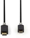 Nedis CCBP60750AT10 - USB-C 2.0 Kabel - 100cm - Grijs