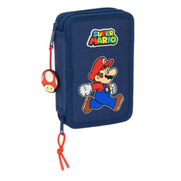 Alleshouder Super Mario Trick Rood Donkerblauw 12.5 x 19.5 x 4 cm 29 Onderdelen