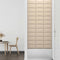 vidaXL - Wandpanelen - 12 - st - 1,08 - m² - 30x30 - cm - stof - lichtgrijs