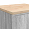 vidaXL - Garagekast - 60x51x85 - cm - massief - grenenhout - grijs - sonoma