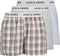 Jack & Jones - 3P wijde boxershorts - katoen - multi (3-pack)
