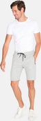 Mario Russo Pique Short - Comfortabele casual short - Grijs Melange